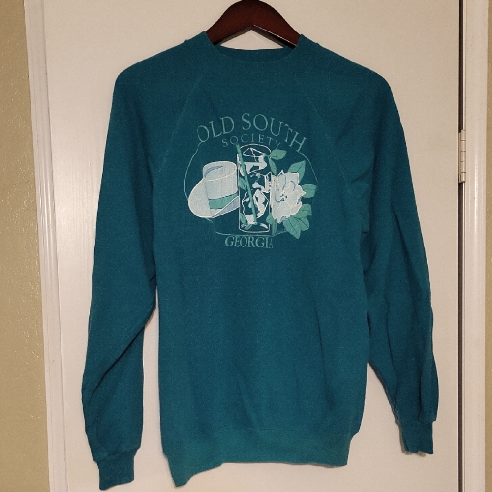 Vtg Old South Society Georgia Sweatshirt Xl